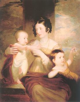 塞繆爾 芬利 佈裡斯 莫爾斯 Lucretia Morse and her Children